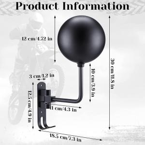 ヘルメットハンガー バイクヘルメットマウント ...の詳細画像3