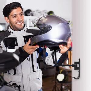 ヘルメットハンガー バイクヘルメットマウント ...の詳細画像4