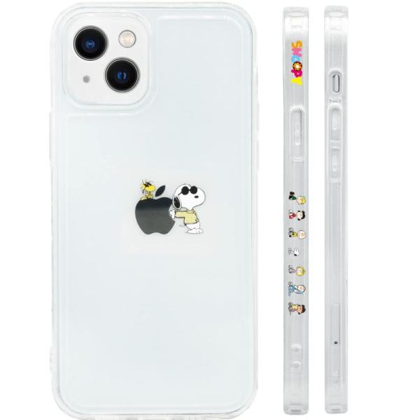 iPhone13 Mini 用 ケース スマホケース かわいい 全機種対応 側面設計 クリア TPU...