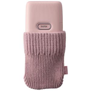 FUJIFILM "チェキ"instax mini Link用ソックケース ダスキーピンク INS MINI LINK SOCK CASE｜colorful-market