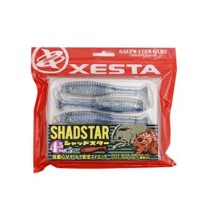 ゼスタ(Xesta) シャッドスター(SHAD STAR) 4.5インチ W016 KBIW ブルーイワシ｜colorful-market