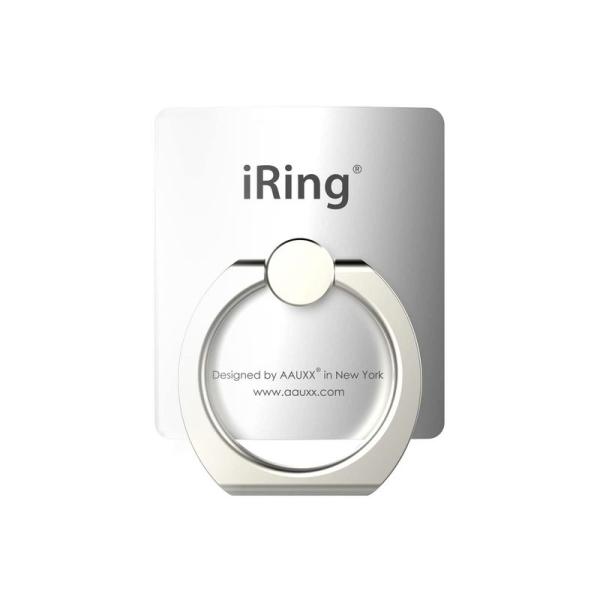 正規輸入品iRing オークス グリップ スタンド 全9色 シルバー スマホ タブレット用 落下防止...