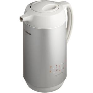 象印マホービン(ZOJIRUSHI) ガラス魔法瓶 保温卓上ポット 1000ml メタリックグレー AG-KD10-HM｜colorful-market