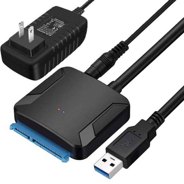 Runbod SATA USB 変換ケーブル 3.5インチ HDD SATA USB変換アダプタ 2...