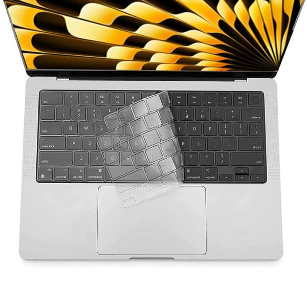 2023年 M2 モデル MacBook Air 15インチ キーボードカバー MacBook Ai...