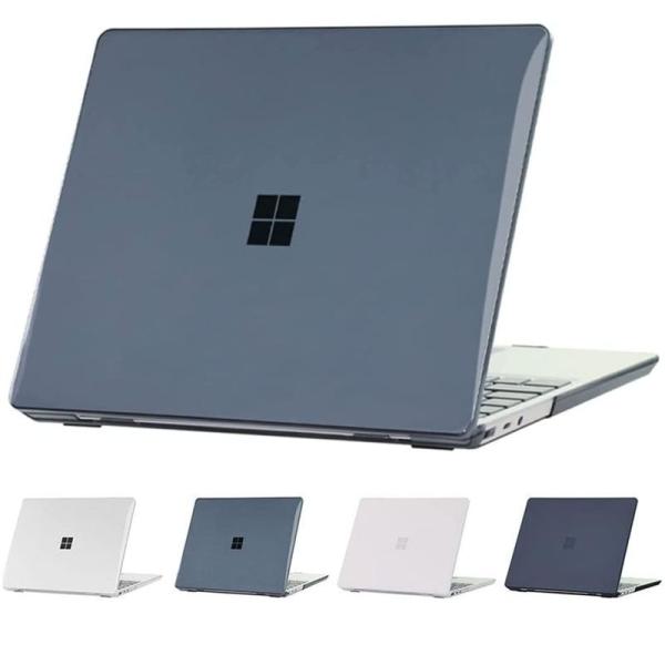 Surface Laptop5 4 3 (15インチ)ケース カバー透明 ノートPC ハード保護ケー...