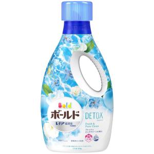 ボールド 洗濯洗剤 液体 洗濯水をデトックス 850g 柔軟剤入り フレッシュピュアクリーン 1 本