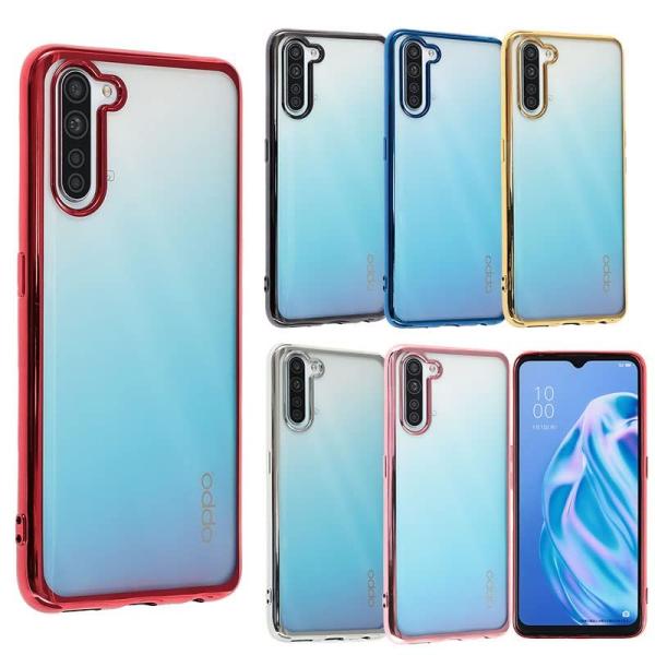 OPPO Reno 3 A ケース TPU color OPPO Reno3 A ソフトケース 透明...