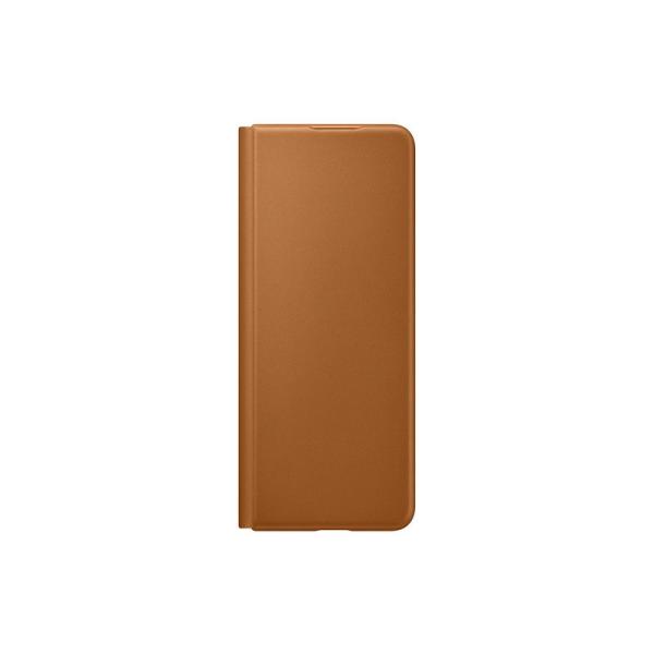 Galaxy Z Fold3 5G Leather Flip Cover｜キャメル｜スマホケース｜S...