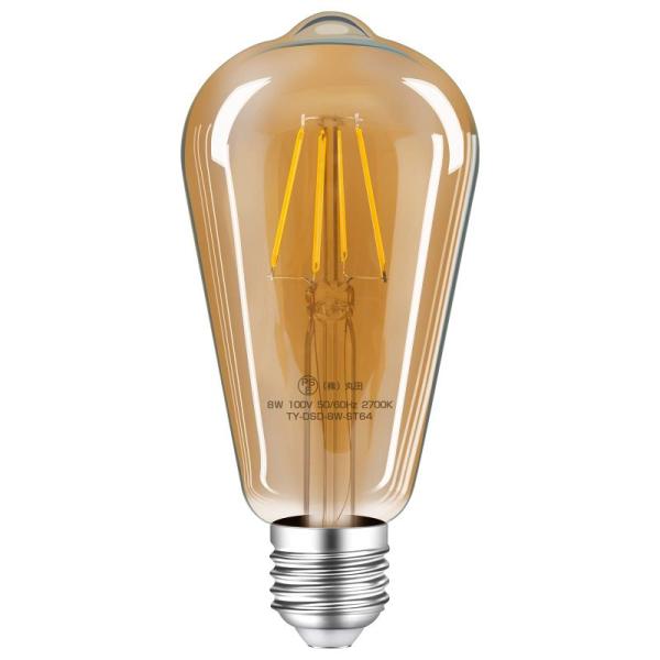Tengyuan LEDエジソン電球 60W形 フィラメント電球 エジソンランプ LED電球 E26...