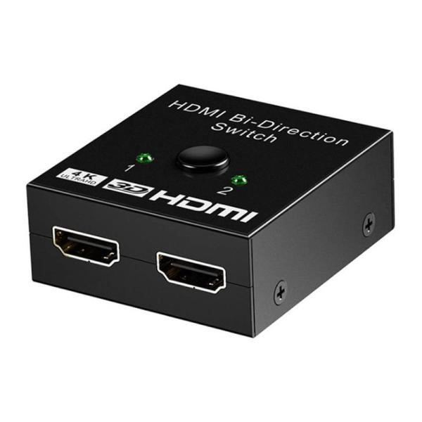 hdmi 分配器 双方向 HDMI分配器セレクター 4K/3D/1080p 1入力2出力2入力1出力...
