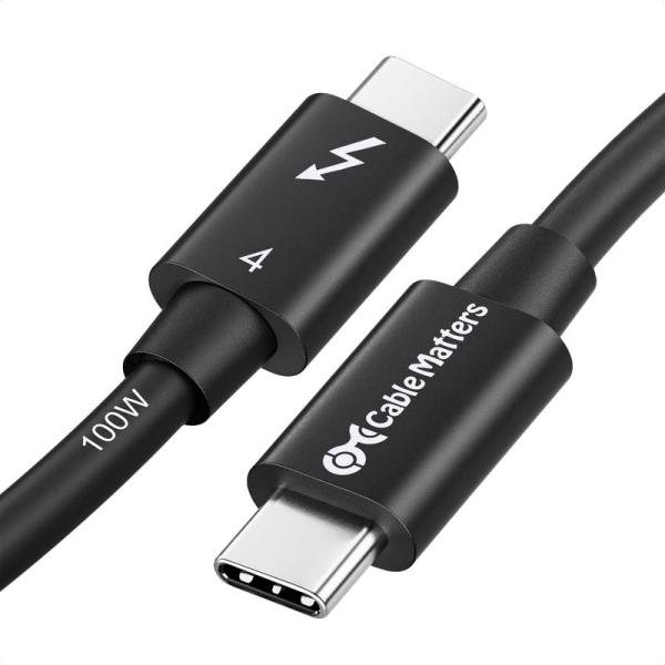 Intel Thunderbolt 認証取得Cable Matters Thunderbolt 4 ...