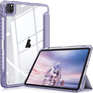 Fintie iPad Pro 11 ケース 2022/ 2021/ 2020/2018 11インチ 透明バックカバー Apple Penc｜colorful-market