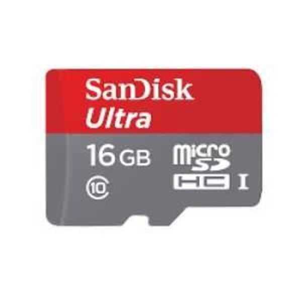 サンディスク microSDHCメモリーカード 16GB Class10 UHS-I SDSDQUL...