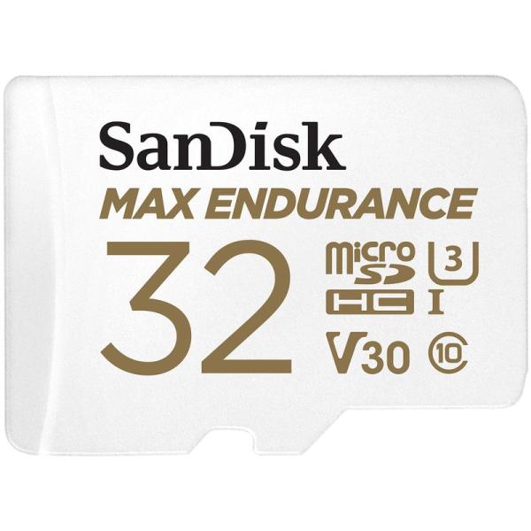 SanDisk 32GB MAX Endurance microSDHC Card with Ada...