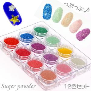 ベルベットパウダー 12色セット ネイル用 ベロアパウダー 冬クリスマス