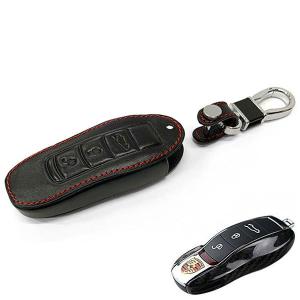 ポルシェ PORSCHE 本革 スマートキーケース C型 色選択 カバー 車 キズ