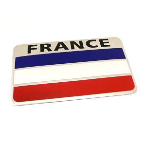 フランス エンブレム france ステッカー カスタム パーツ カー用品 3D プレミアム バックドア 外装パーツ 国旗 C様式｜colorful-sp