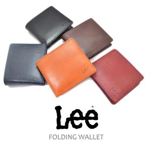 『Lee』 リー 高級イタリアンレザー 折財布  ウォレット フォールディングウォレット 小銭入れあり 0520233 【送料無料】｜colorful-story