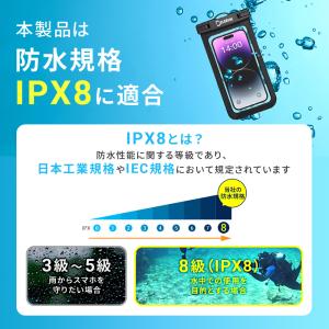 スマホ防水ケース 防水ケース 防水スマホケース...の詳細画像2