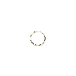 14KGF フープピアス（チューブ） 13mm【1ペア販売】 / 14K-318HP