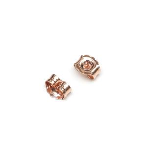 14KGF ピアス キャッチ 4.6×3.8mm[5コ販売] / 14K-566TMG : 天然石専門