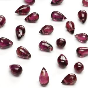 粒販売 インド産 レインボームーンストーン ドロップカット 7〜8mm【5