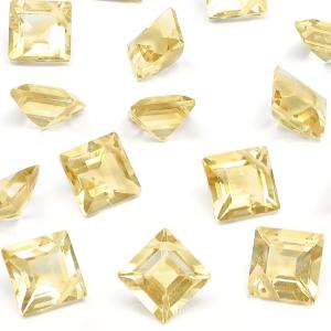 粒販売 レモンクォーツ ドロップカット 7mm【6粒販売】 / T044 LQ7DP