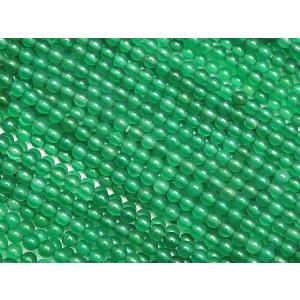 グリーンオニキス 丸玉 2mm【1連販売】 / 7-15 OX2M-X