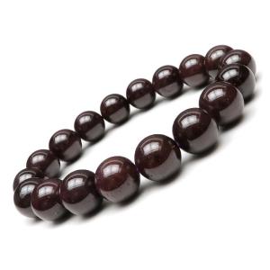合成スタールビー 丸玉ブレス 8mm【1コ販売】 / 2-10 RU8BS-X : 天然石