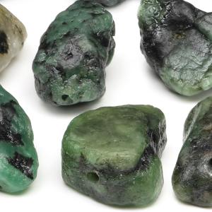 粒販売 エメラルド ラフロック 12〜17mm【4粒販売】 / T066 EM17LR 