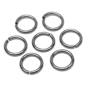 1個売り】 丸カン シルバー925 丸環 口閉じ ロー付け 線径1.0mm 直径