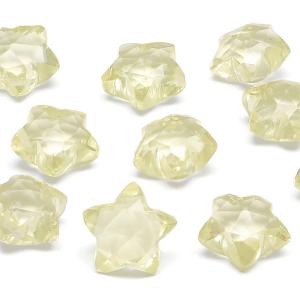 粒販売 レモンクォーツ スターカット 8mm【2粒販売】 / X324 LQ8ST