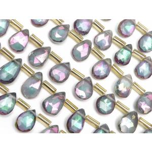 ミスティックトパーズ ペアシェイプカット 6〜8mm【1連販売】 / 9-106 TP6PS