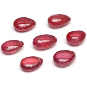 粒販売 ルビー ペアシェイプ 10〜11mm【3粒販売】 / T118 RU11PS