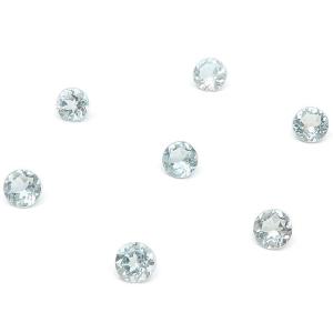 ブラジル産 ピンクトパーズ コインファセットカット ルース 3mm【8コ