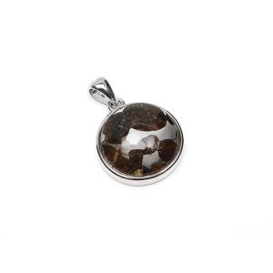 ケニア共和国セリコ産 パラサイト隕石 フラワーオブライフ 20mm