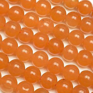 オレンジアベンチュリン 丸玉 6mm【1連販売】 / 3-11 AV6M-X｜colorfulbeads