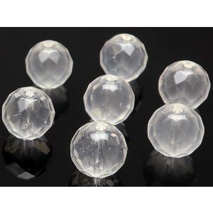 粒販売 ブラジル産 ミルキークォーツ 丸玉 12mm【6粒販売】 / T008