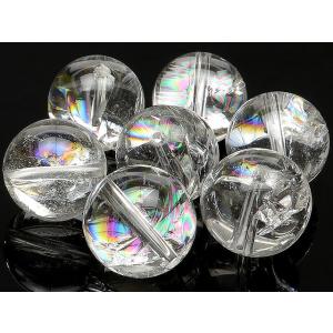 アイリスクォーツ ペンダントトップ 水晶丸玉 レインボークォーツ 虹