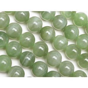 ロシア産 ネフライト 丸玉 8mm【1連販売】 / 2-13 HINE8｜colorfulbeads