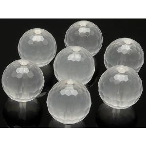粒販売 ブラジル産 ミルキークォーツ 丸玉 12mm【6粒販売】 / T008