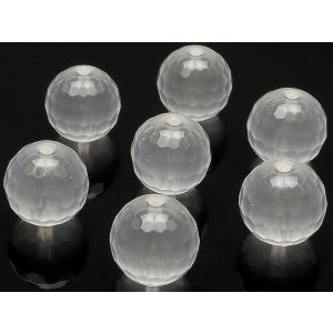 粒販売 ブラジル産 ミルキークォーツ 丸玉 12mm【6粒販売】 / T008