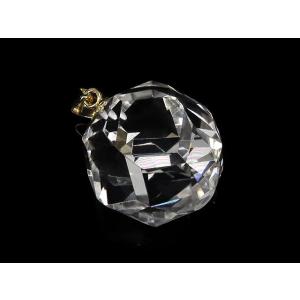 天然石　タンザナイト＆クリスタル ペンダントトップ タンザナイト ペンダントトップ 9×7mm No.2【1点もの】 / 60-20 TZ-PT2