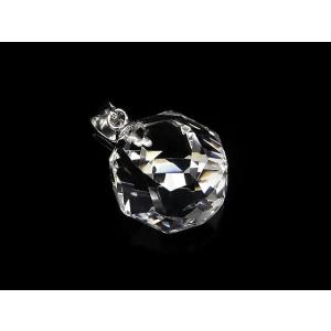 虹入り茶水晶 レインボースモーキークォーツ 20mm 丸玉 ペンダント