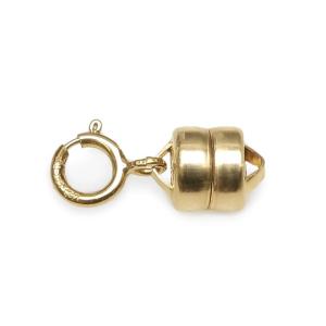 14KGF ヒキワ付 マグネットクラスプ 5.5mm【1ペア販売】 / 14K-AA038