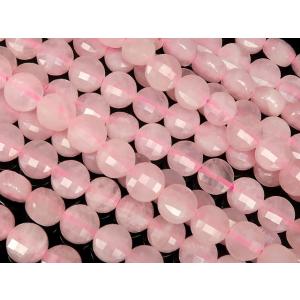 ピンクカルサイト（マンガノカルサイト） 丸玉 10mm【1連販売】 / 4-11