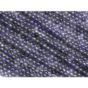 アイオライト 丸玉 2mm【1連販売】 / 7-7 AI2M