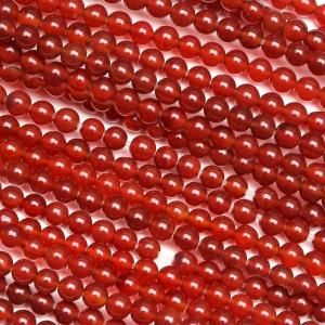 レッドアゲート 丸玉 3mm【1連販売】 / 7-16 AG3M-X｜colorfulbeads