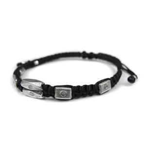 美品】セメノ semeno *シルバービーズアンクレット*アクセサリー